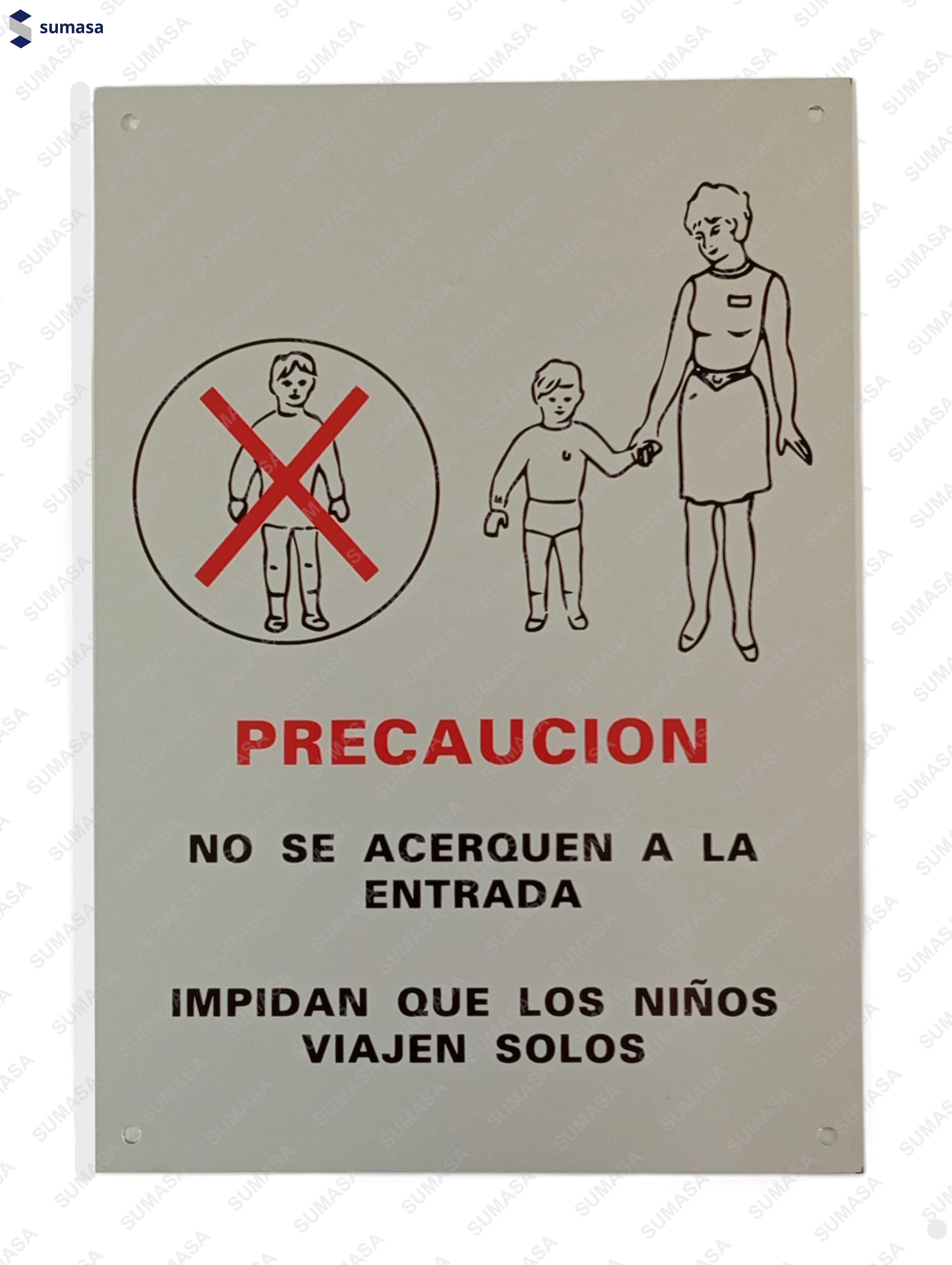 PLACA "NIÑOS"