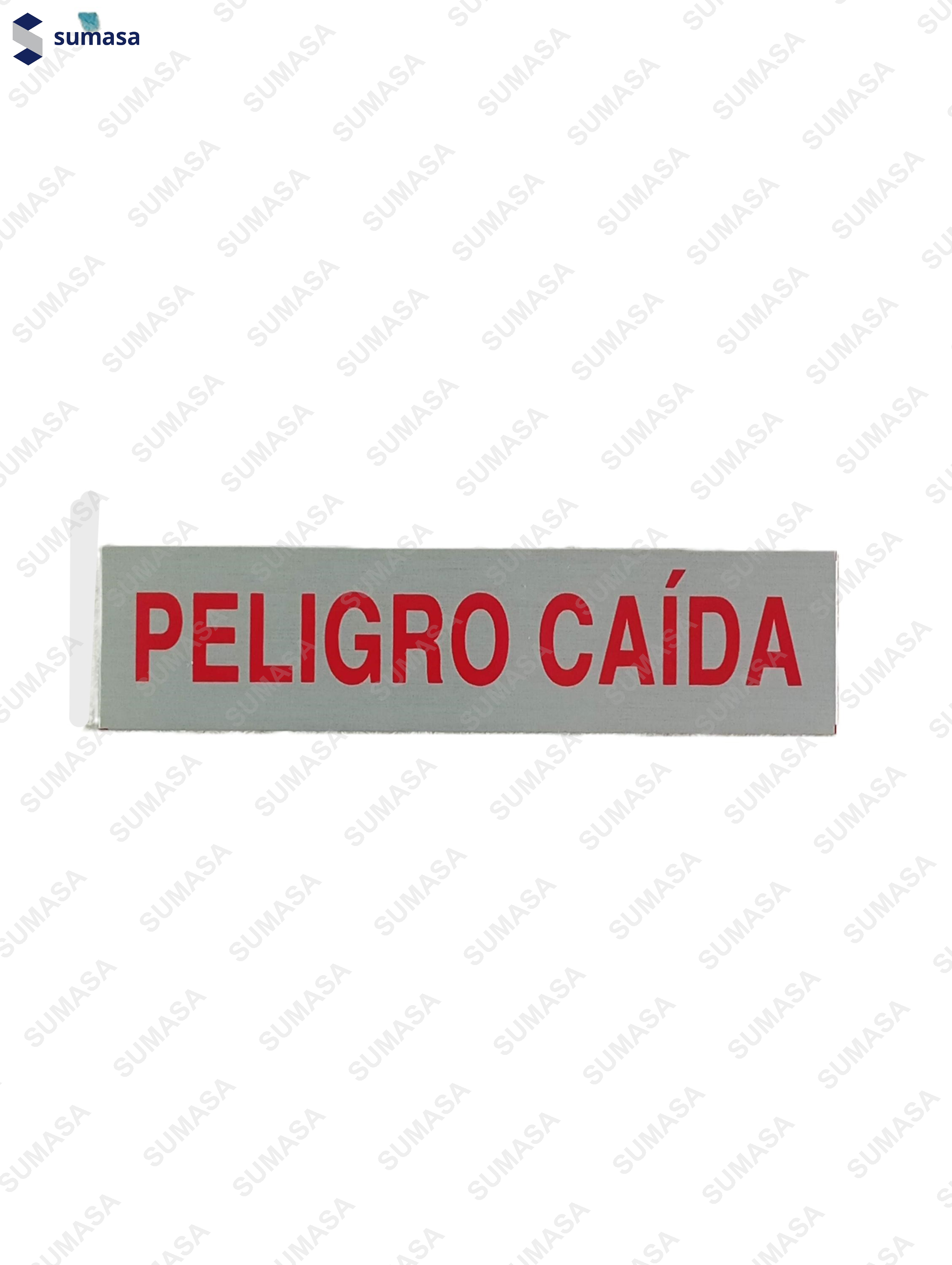 PLACA PELIGRO CAIDA BARANDILLA ADHESIVA