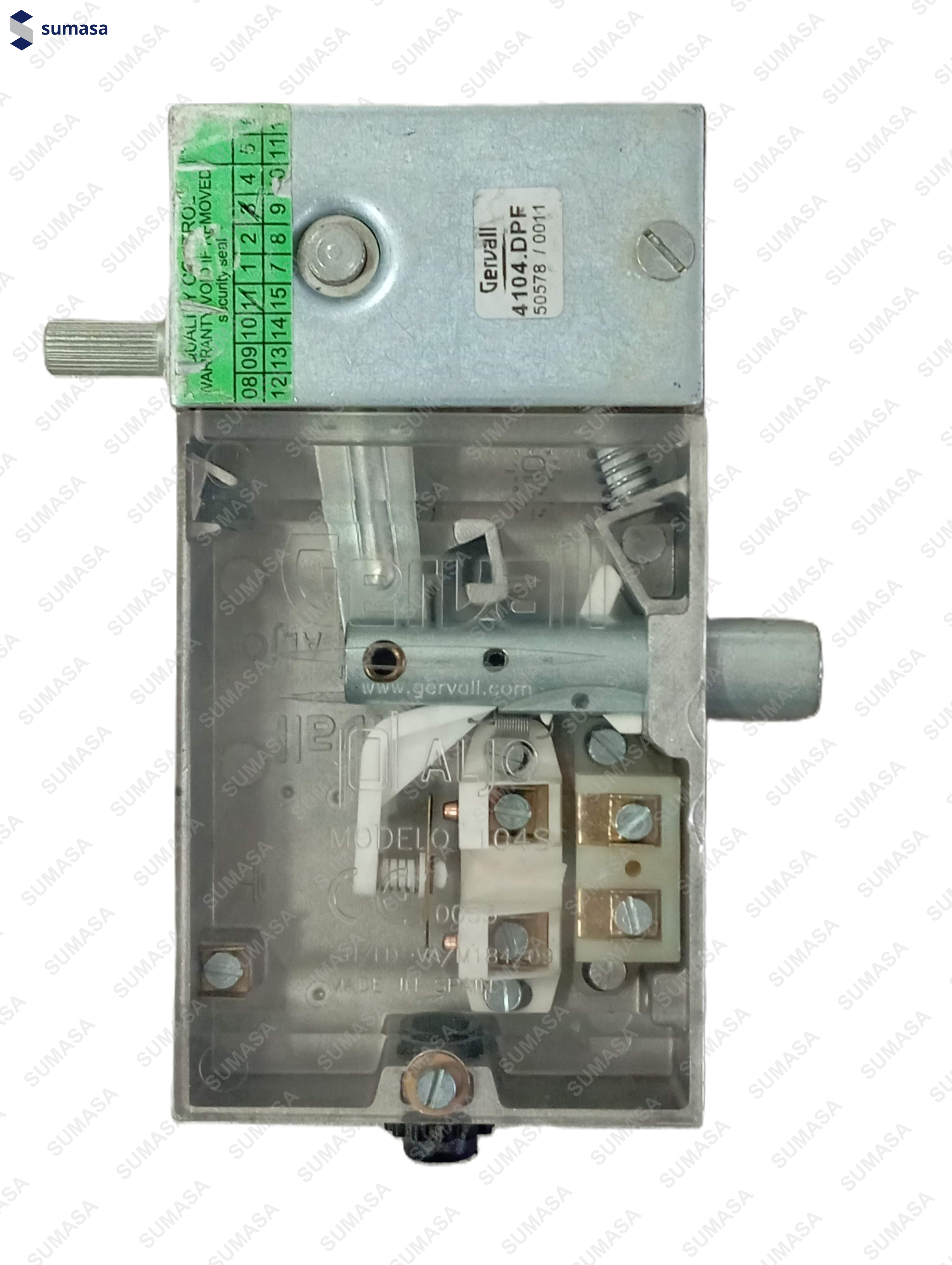CERRADURA ALJO PUERTA SEMIAUTOMATICA  4104.DPFE-1 ACC.FRONT.DER