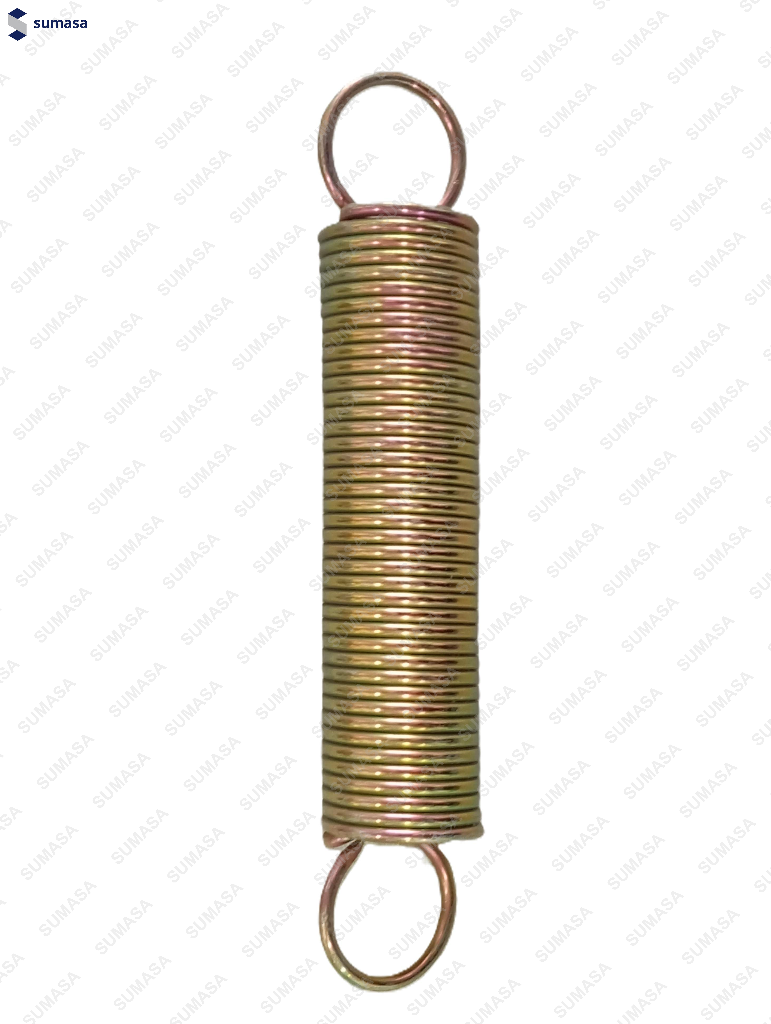 MUELLE CERRADO 123x21,5x2mm DERECHA