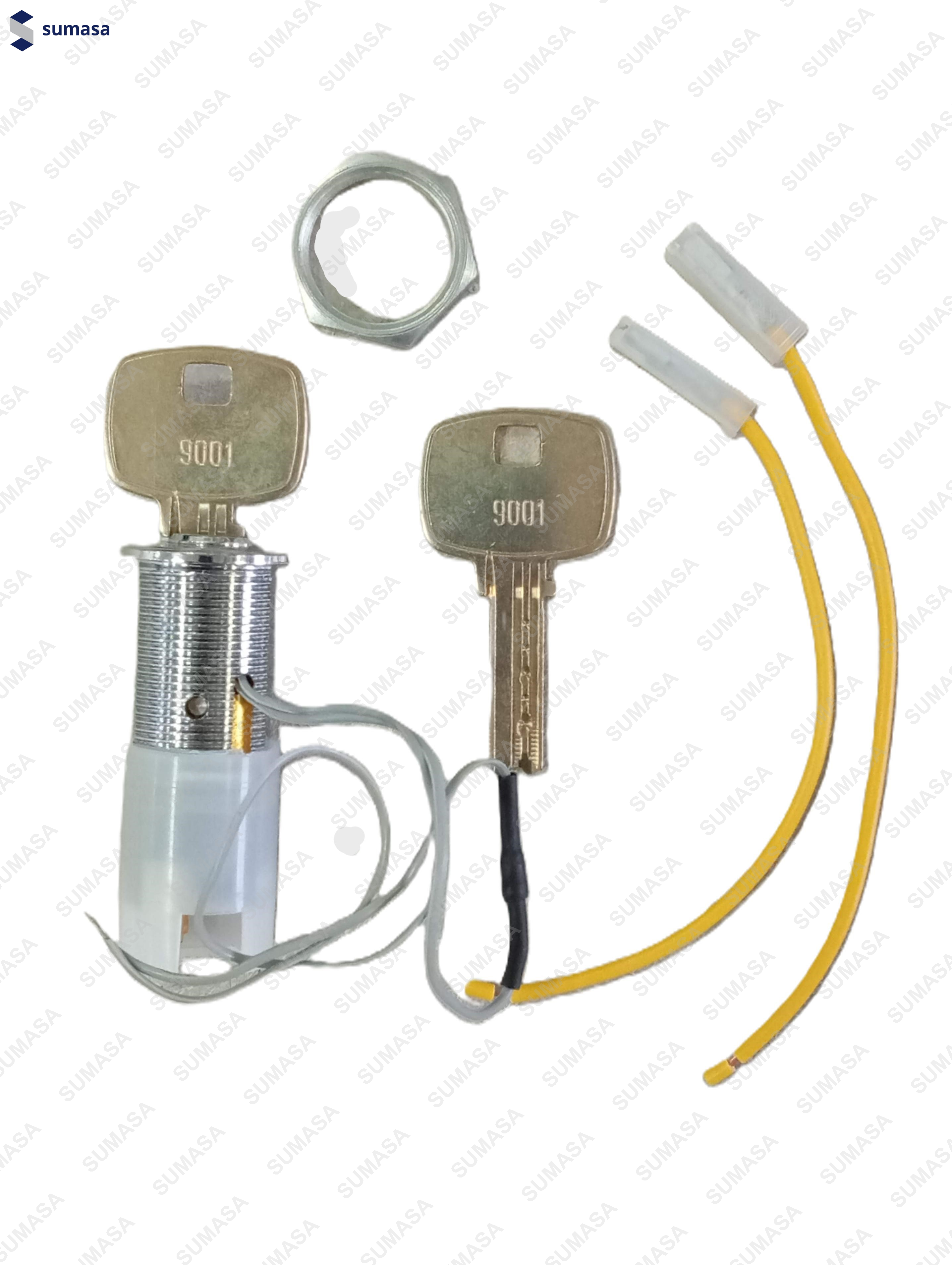 LLAVIN SEG C/RETORNO CON LED LLAVE PUNTOS (INDICAR NUMERACION)