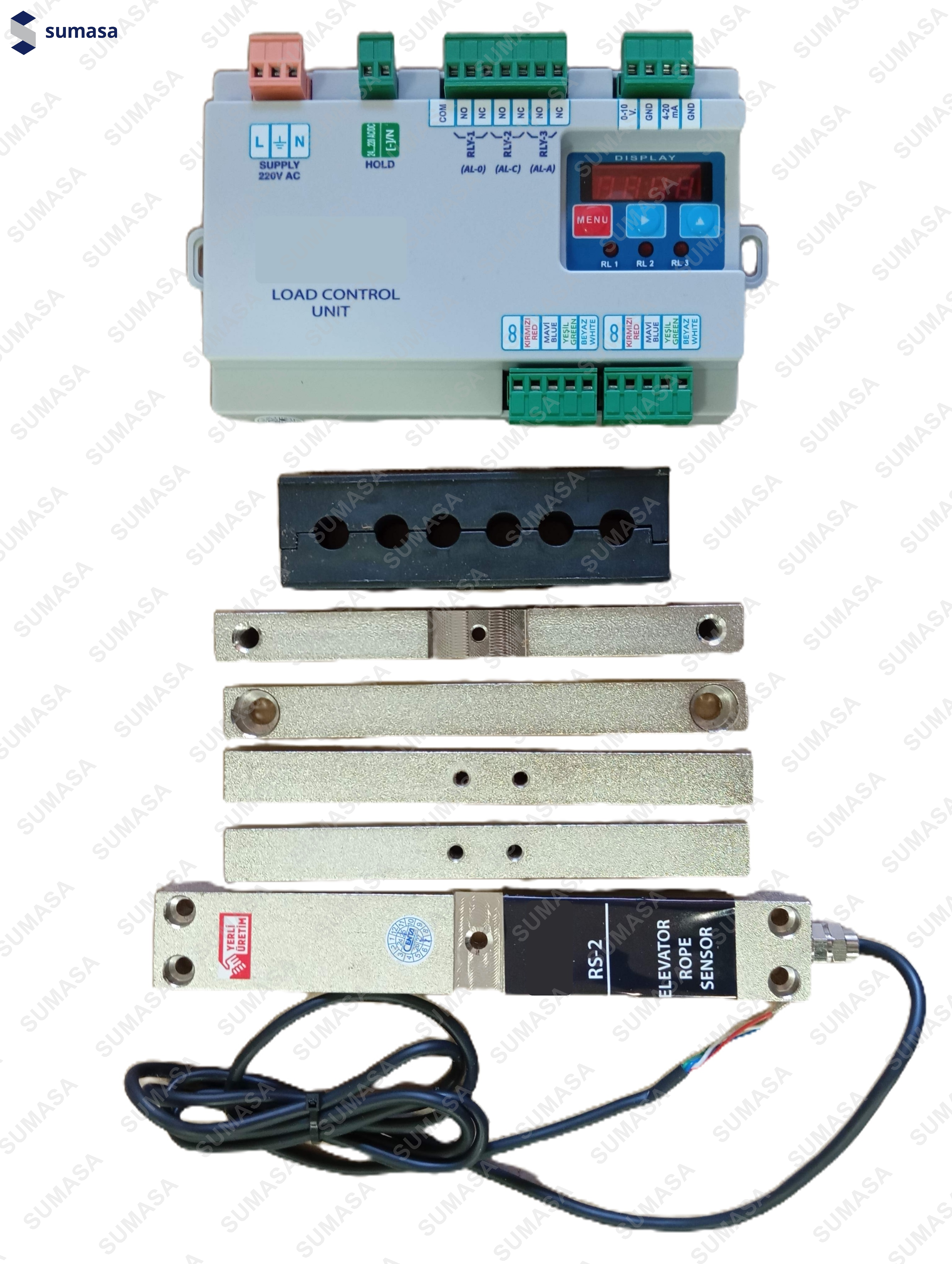OVERLOAD SYSTEM CENTA RS 2 (ROPES Ø12 mm) 220VAC CONTROL UNIT INCLUDED