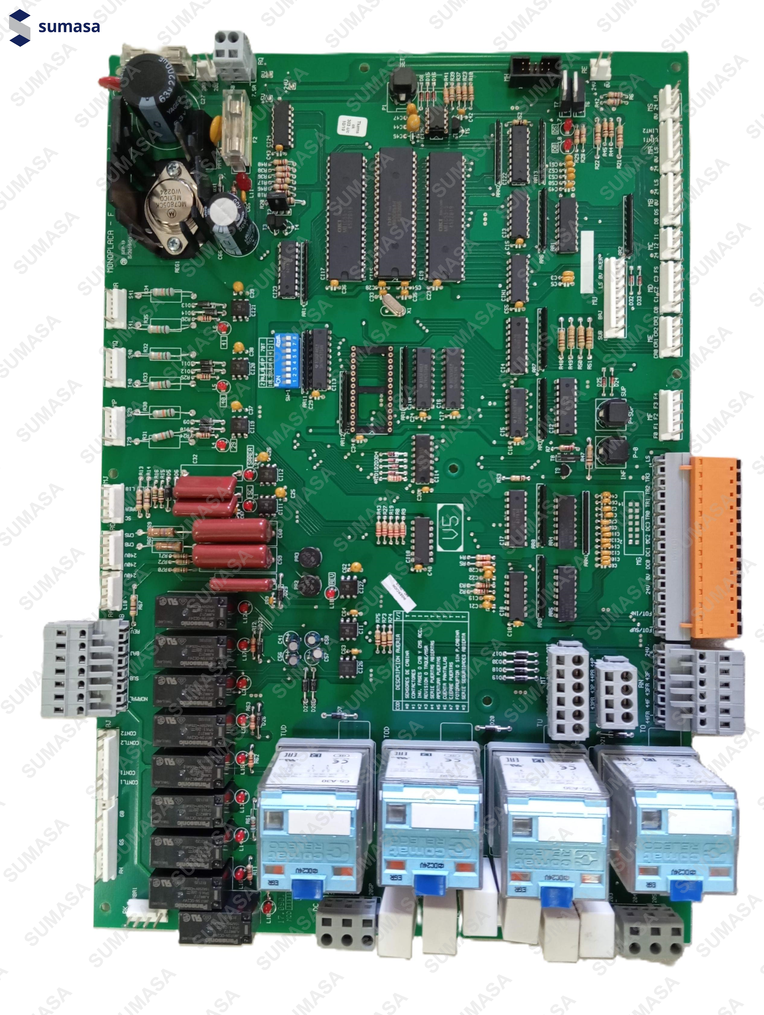 PLACA THYSSEN MONOPLACA F DOBLE ACCESO
