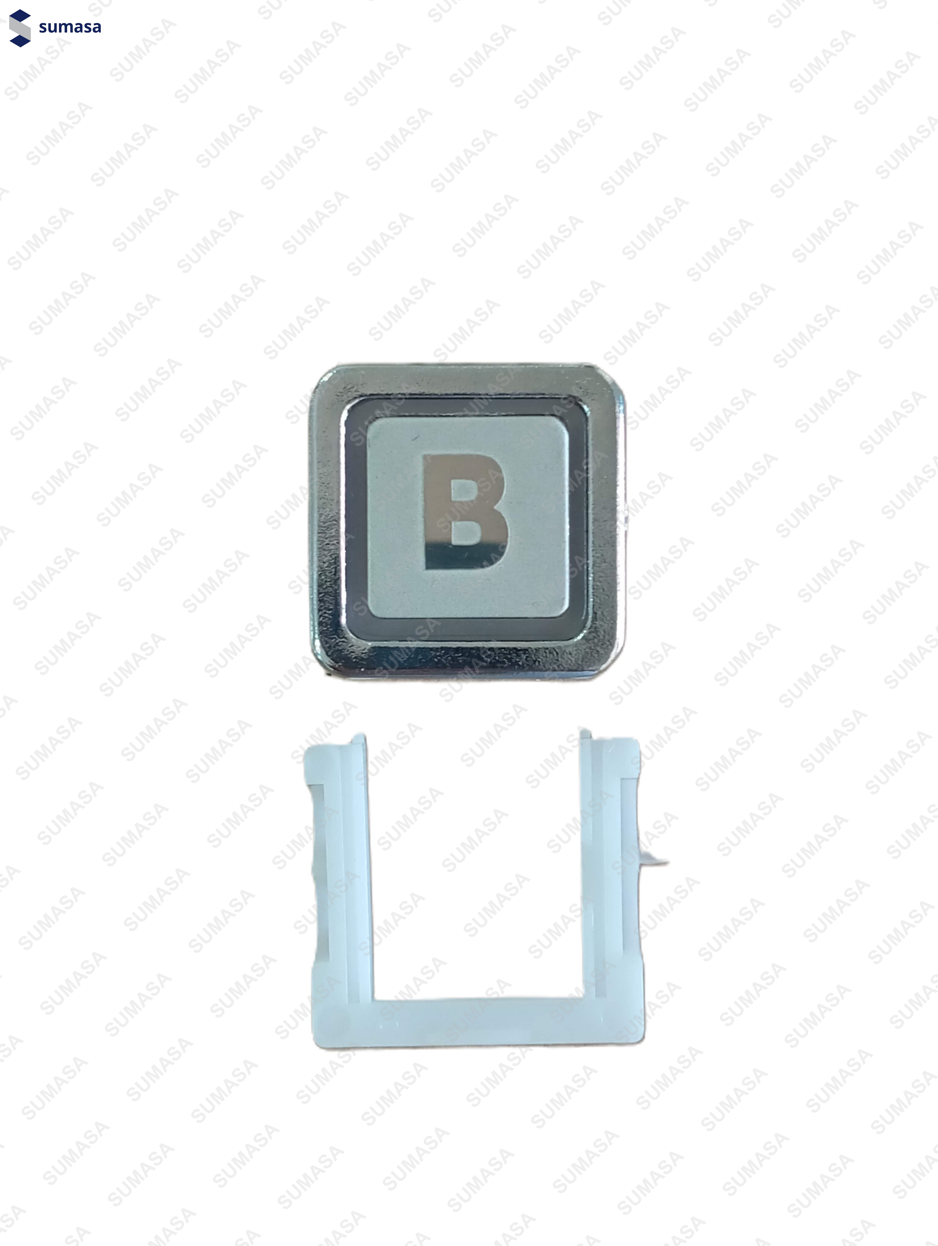 PULSADOR IRIMAR CROMO "B" (24V)