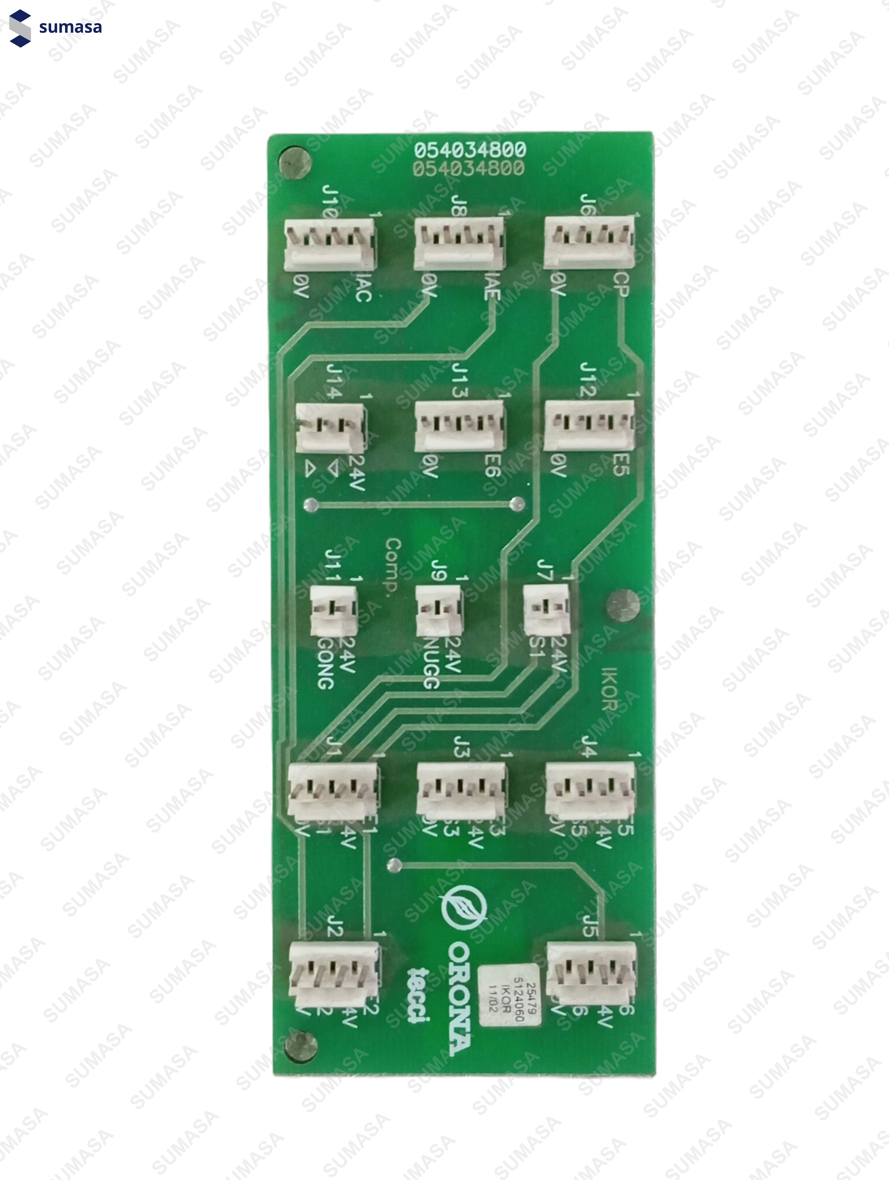 ORONA PLACA CONEXION AUXILIAR BOT.CABINA ARCA I