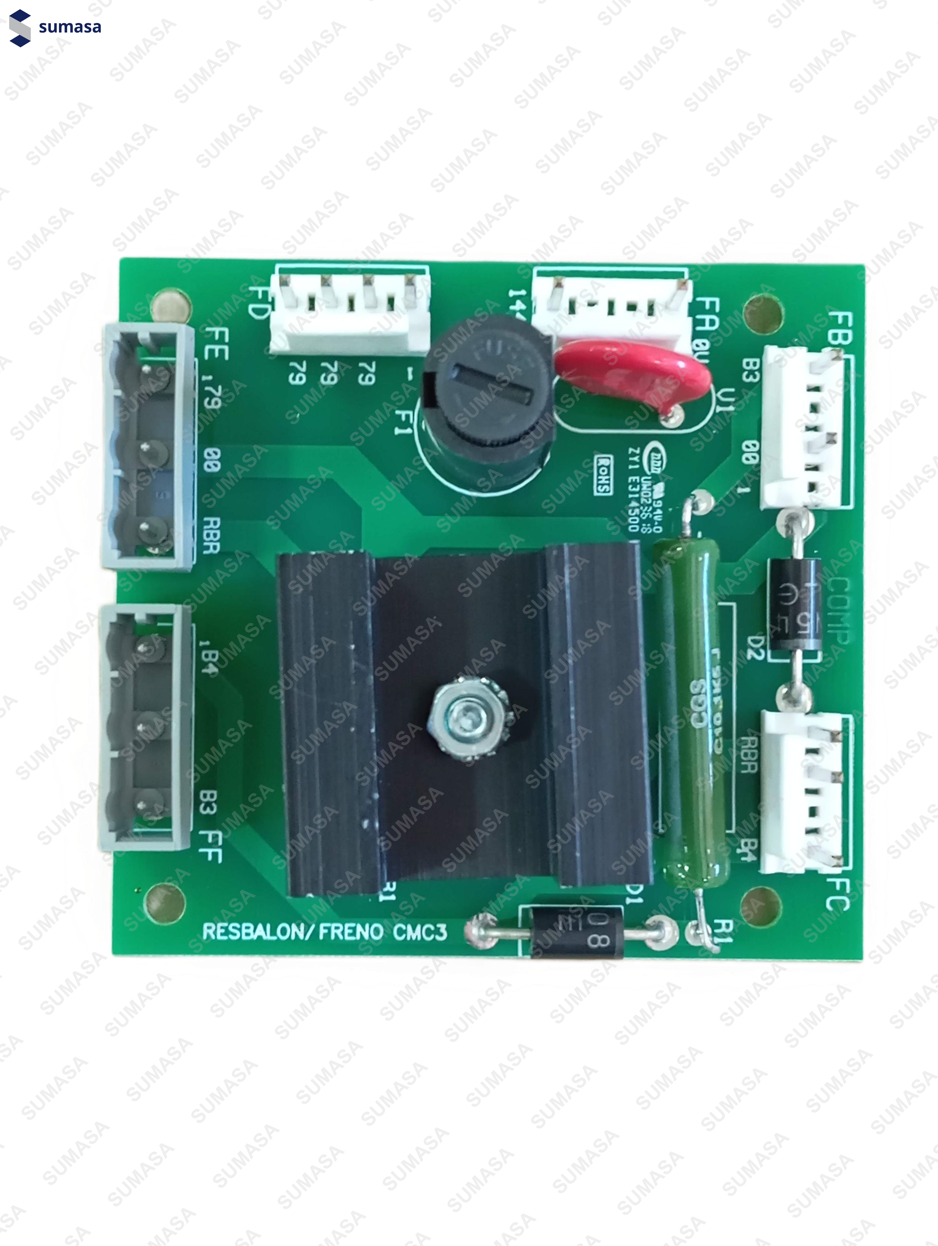 PLACA RESBALON FRENO F.CMC THYSSEN