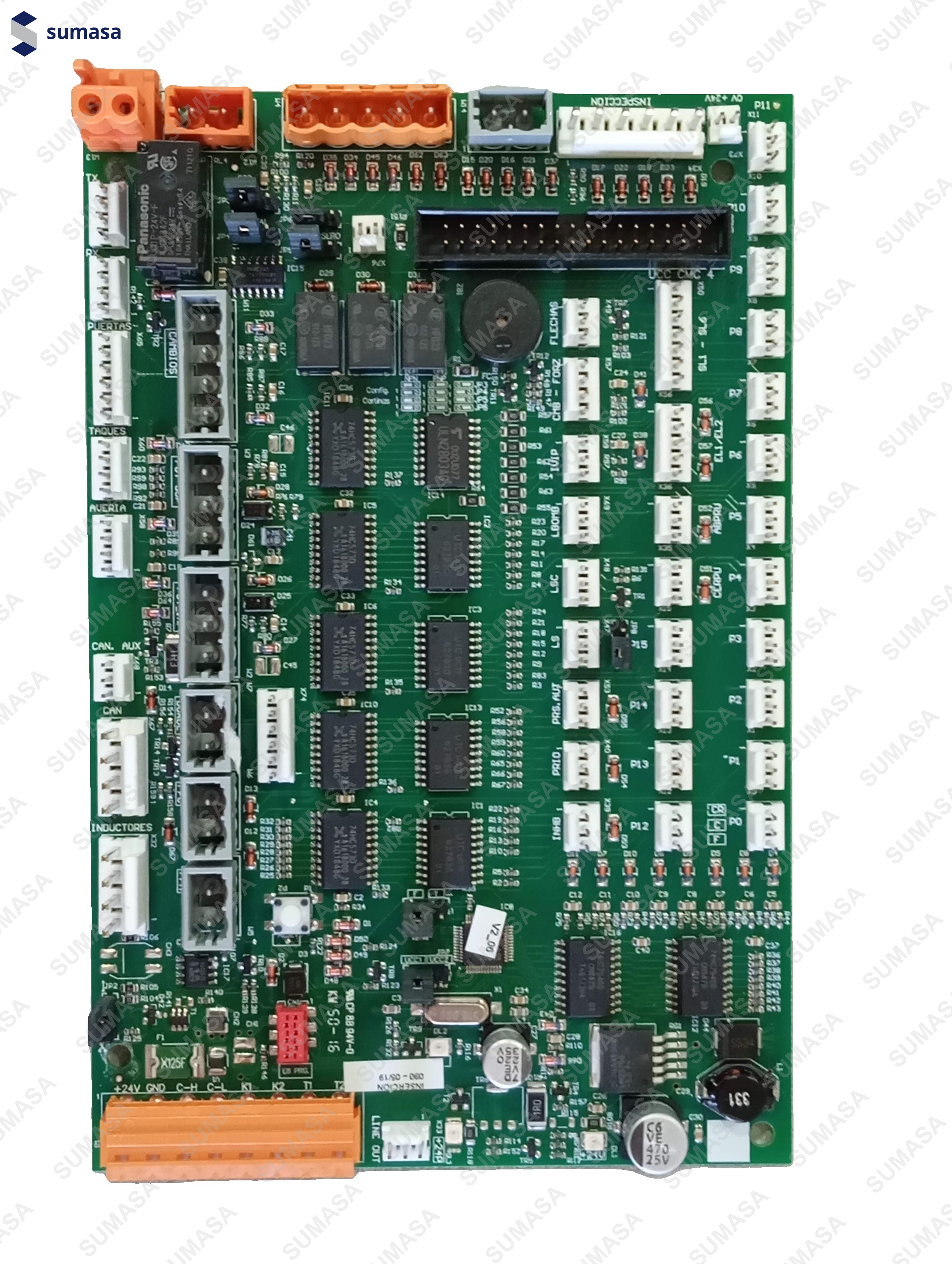 PLACA THYSSEN CABINA UCC-CMC-4