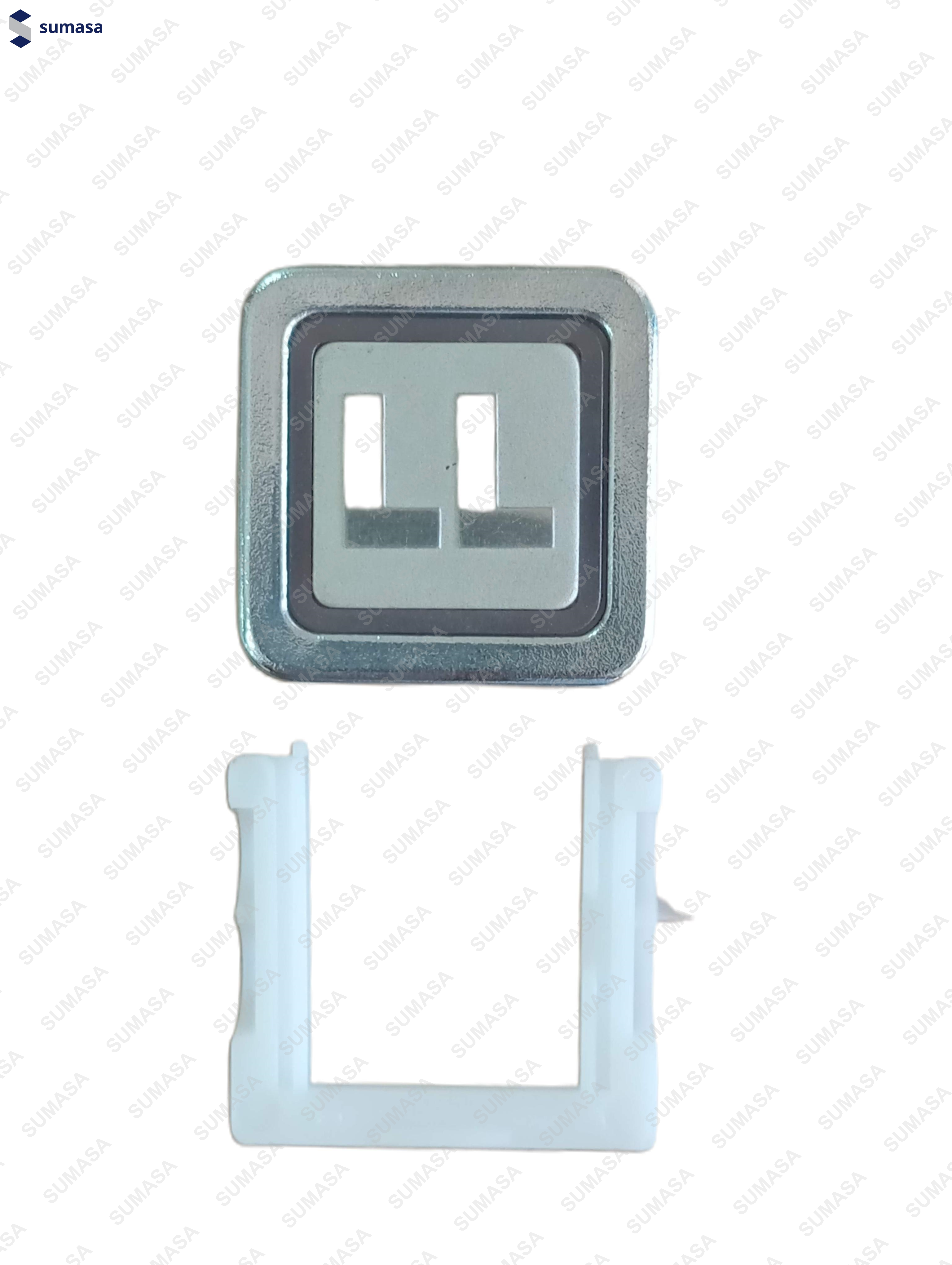 PULSADOR IRIMAR CROMO "LL" (110V)